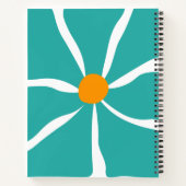 Florale Illustration Notizblock (Rückseite)