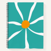 Florale Illustration Notizblock (Vorderseite)