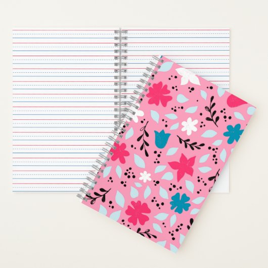Florale Illustration Notizblock (Innen)