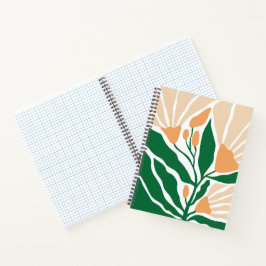 Florale Illustration Notizblock