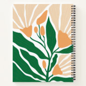 Florale Illustration Notizblock (Rückseite)
