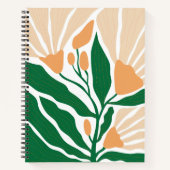 Florale Illustration Notizblock (Vorderseite)