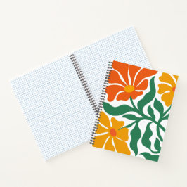 Florale Illustration Notizblock