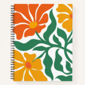 Florale Illustration Notizblock (Vorderseite)