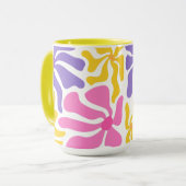 Florale Illustration Tasse (Vorderseite Links)