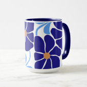 Florale Illustration Tasse (VorderseiteRechts)