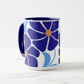 Florale Illustration Tasse (Vorderseite Links)