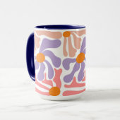 Florale Illustration Tasse (Vorderseite Links)