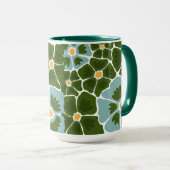 Florale Illustration Tasse (VorderseiteRechts)