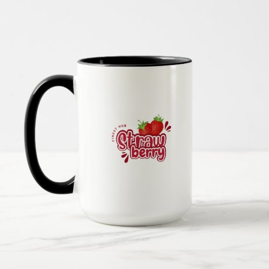 Florale Illustration Tasse (Links)