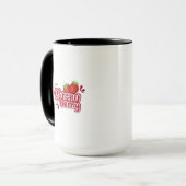 Florale Illustration Tasse (Vorderseite Links)