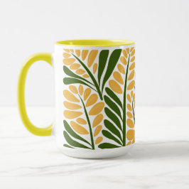 Florale Illustration Tasse