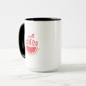 Florale Illustration Tasse (Vorderseite Links)