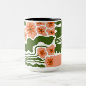 Florale Illustration Tasse (Zentrum)