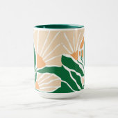 Florale Illustration Tasse (Zentrum)