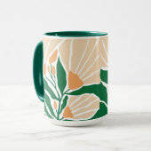 Florale Illustration Tasse (Vorderseite Links)