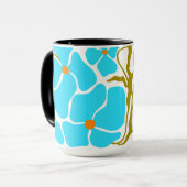 Florale Illustration Tasse (Vorderseite Links)