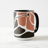 Florale Illustration Tasse (VorderseiteRechts)