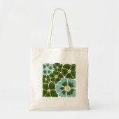Florale Illustration Tragetasche (Vorne)