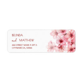Florale Kirschblüten Rosa Weiß | Hochzeit