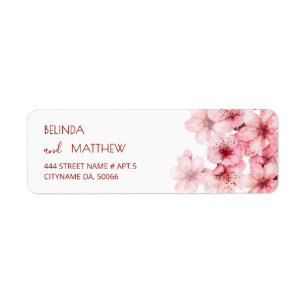 Florale Kirschblüten Rosa Weiß Hochzeit