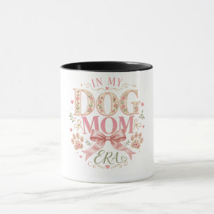 Florale Kokette in meiner Dog Mom Ära Tasse