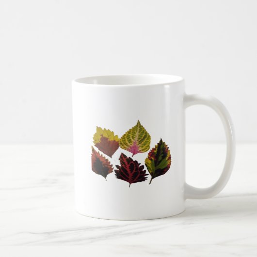 florale Kunstblätter Kaffeetasse (Rechts)