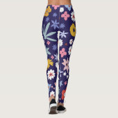 Florale Leggings (Rückseite)