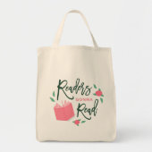 Florale Leser buchen Gonna Read Tragetasche (Vorne)