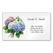 Florale magnetische Visitenkarte (Vorderseite)