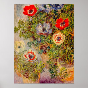 Florale Malerei im Impressionismus - Claude Monet Poster