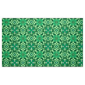 Florale marokkanische Tile, Light und Dark Jade Gr Stoff (Fat Quarter (45,7 x 55,9 cm))