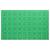 Florale marokkanische Tile, Light und Dark Jade Gr Stoff (Yard (91,4 cm))