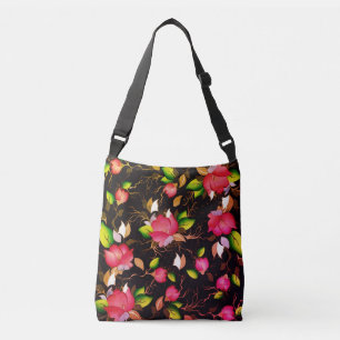 florale Moderne Tragetaschen Mit Langen Trägern