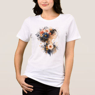 Florale Muse Tri-Blend Shirt