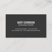 Florale Muster glitzernde Schmetterlinge Visitenkarte (Rückseite)