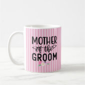 Florale Mutter des Bräutigams Kaffeetasse (Links)