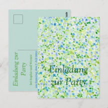 Florale Party in zarten Pastelltönen