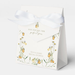 Florale perfekte Birnen-Brautparty Geschenkschachtel