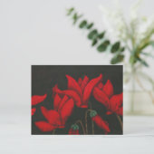 Florale Postkarte "Cycalman" (Stehend Vorderseite)