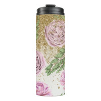 *~* Florale Röte Lavendel PFINGSTROSE Gold Glitter
