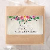 Florale Rücksendeadresse (Insitu)