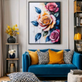 Florale Sinfonie Poster