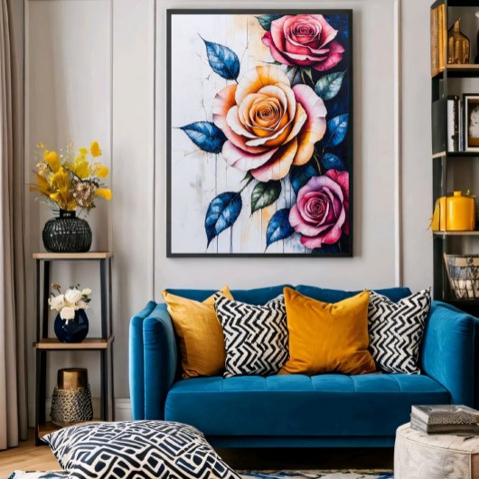 Florale Symphonie Poster