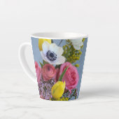 Florale Tasse mit Gebet (Linke Ecke)