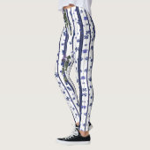 Florale und Streifen Leggings (Links)