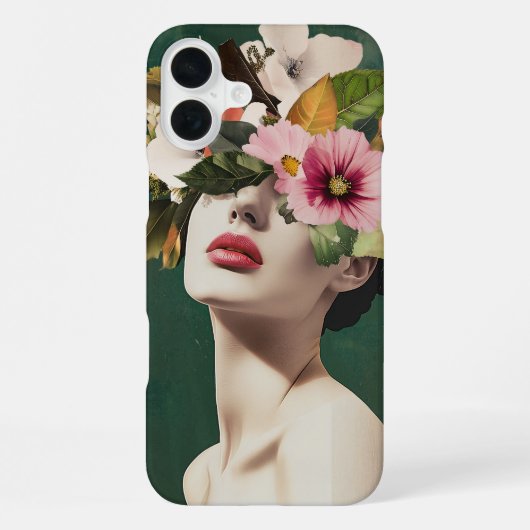 Florale Visionen iPhone Hülle (Rückseite)