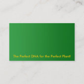 Florale Visitenkarten Visitenkarte (Rückseite)