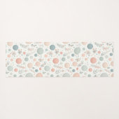 Florale Yoga-Matten: niedliche Blütenyoga-Matten Yogamatte (Rückseite (Horizontal))