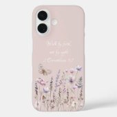 Floraler Bibelvers Case-Mate iPhone Hülle (Rückseite)